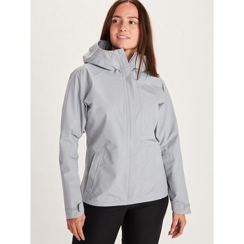 Marmot Rain Jacket Grey NZ - Minimalist Jackets Womens NZ9726034